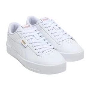 Puma White Low-Top Sneakers